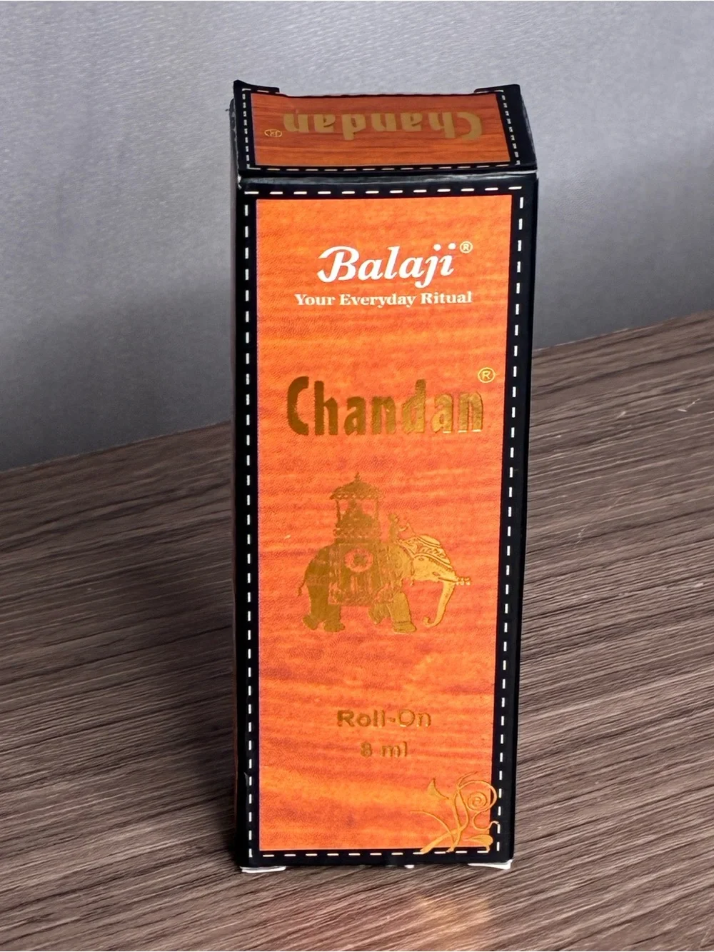 NWT Balaji Chandan Luxury Fragrance Roll-on Bottle 8ml